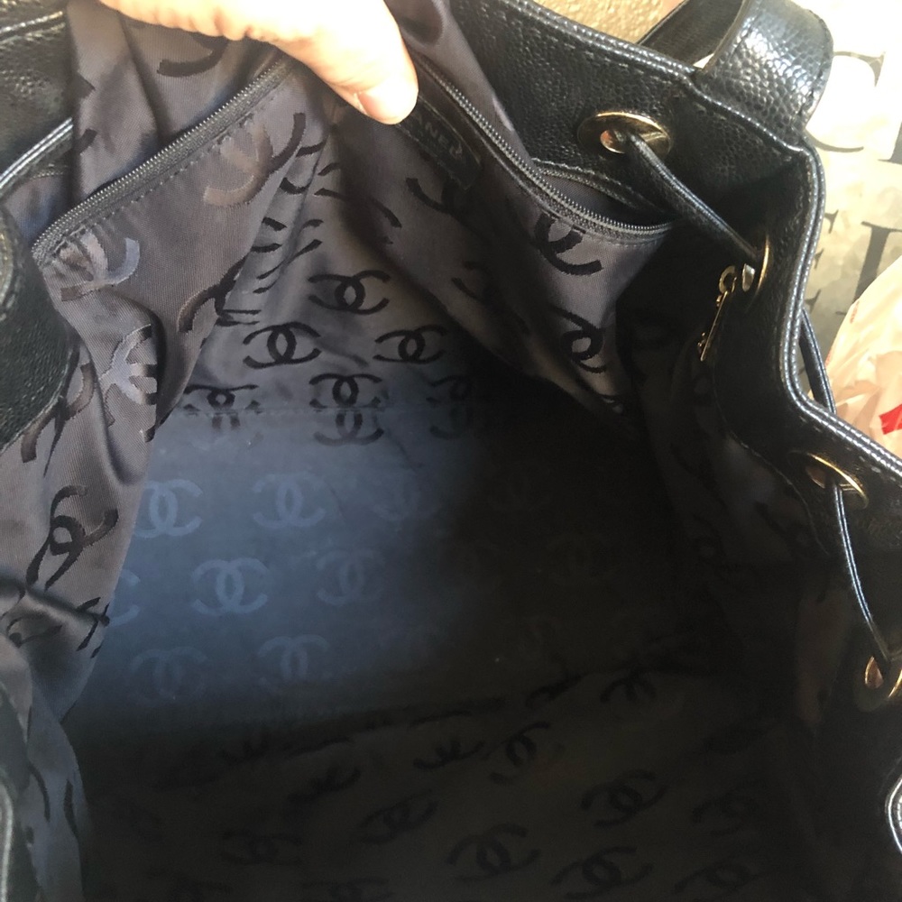 Chanel 2002 Drawstring Tote - Picture 7 of 15